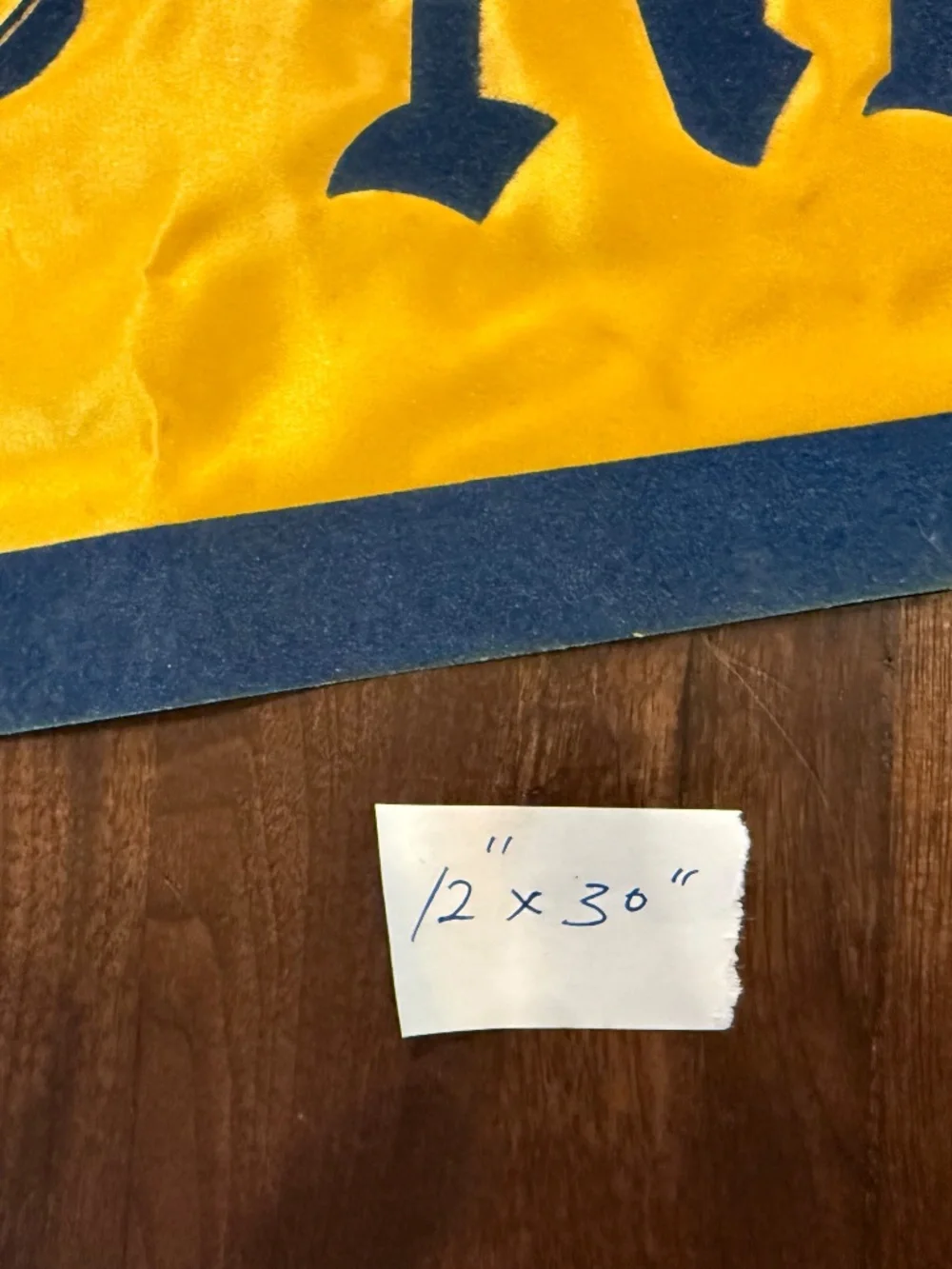 Vintage Notre Dame Pennant